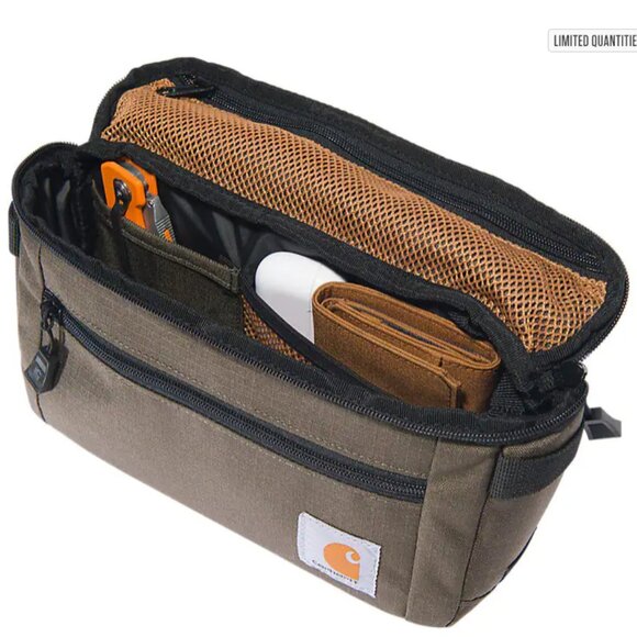 CARHARTT Belt Bag Waist Pack Fanny Pack Crossbody Bag Tarmac - Picture 13 of 14